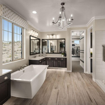 Playful Chic Bathroom Makeover in Garden Grove, CA