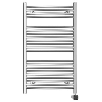 HEATGENE Smart Towel Warmer With Timer and Temperature Control, Chrome