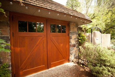 Klickitat 3-Lite Cross Buck Carriage Doors