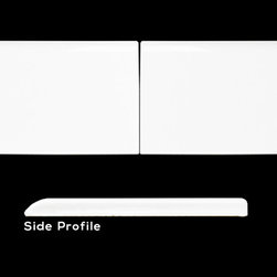 Evolution Blanco Brillo Surface Bullnose 4x8 - Products
