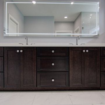 Primary Bath Retreat with Zero-Entry Shower and Heated Floors
