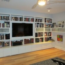 Bookcases: Built-in
