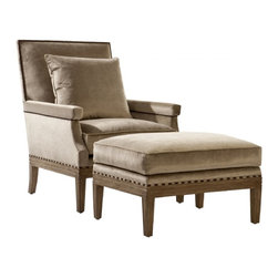 Viceroy Chair & Viceroy Ottoman - Footstools And Ottomans