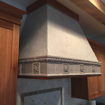 Faux finished vent hood