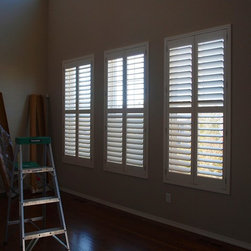 Hunter Douglas Palm Beach Shutter install - Interior Shutters