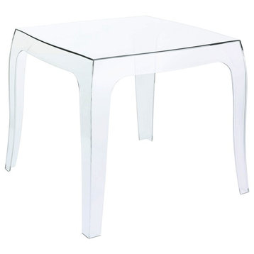 Compamia Queen Side Table, Clear