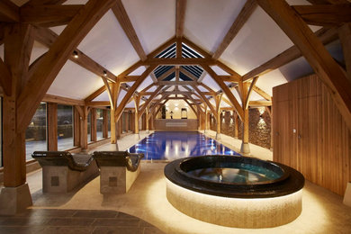 Rustic swimming pool in Other.