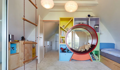 Ein Bullauge im Kinderzimmer – für Tageslicht im Treppenhaus