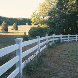 Cellular PVC Morgan Fence - Home Fencing And Gates