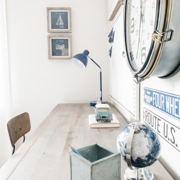 The Hawk Project: Boy's Industrial Bedroom Design