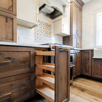Wissahickon Neutral Two-Toned Kitchen Upgrade