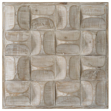 Uttermost Pickford Wood Wall Decor, Natural
