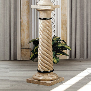 Bottochino Spiraled Marble Column