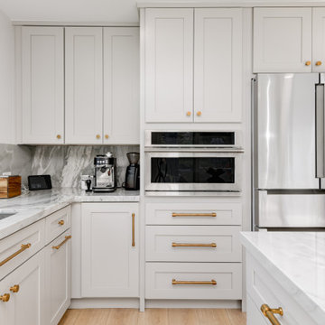 Kitchen Relocation and layout reconfiguration