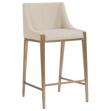 Dionne Counter Stool Monument Oatmeal