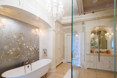 Inspiration for a timeless bathroom remodel in Other