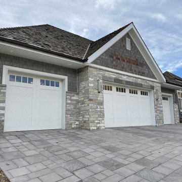 Big Horn Real Thin Stone Veneer Garage