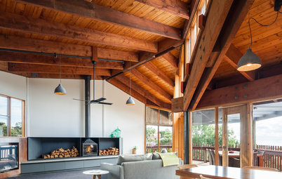 Look Up! Exposed Wooden Beams Make an Architectural Comeback