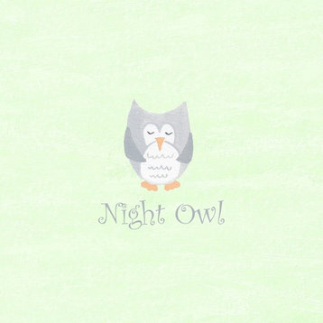 "Night Owl" Nursery Art