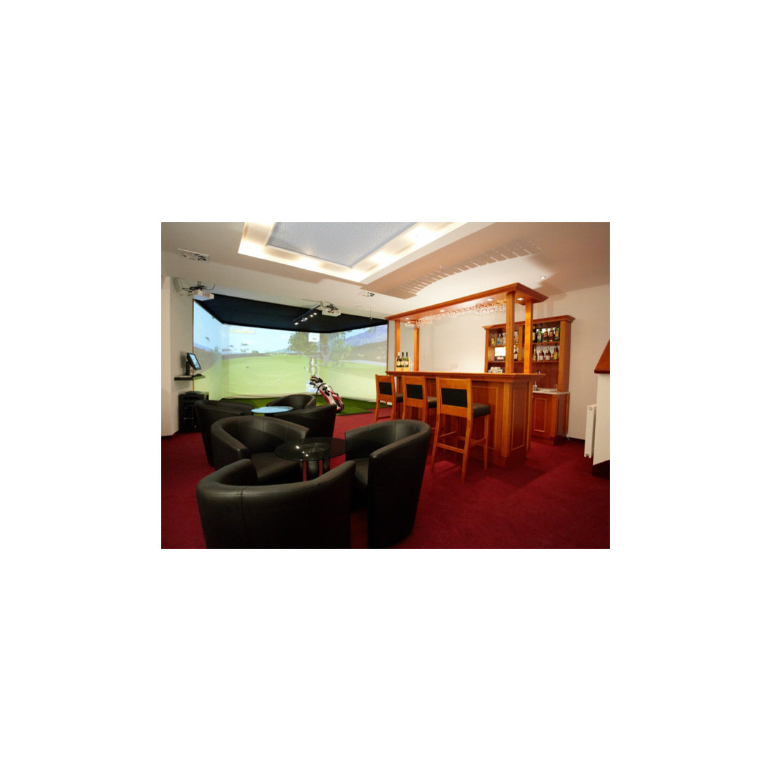 Custom Indoor Golf Rooms