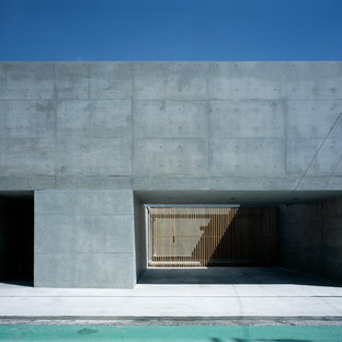 他の地域のモダンスタイルのおしゃれな家の外観の写真