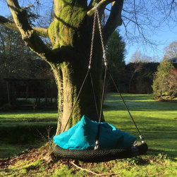 Nest Swing suspended group swing by Treehouse Life Ltd. - Garden Swing Seats