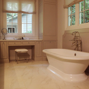 Home Addition Expands Master Bath