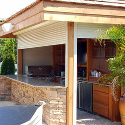 Motorized Rolling Security Shutters- Schell Home - Products