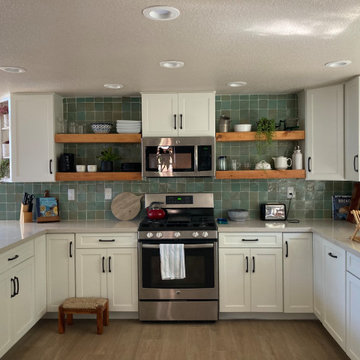 Escondido Bohemian Kitchen Remodel