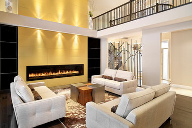 Example of a living room design in Other