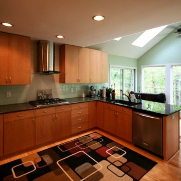 The Expanded Kitchen and Sunroom