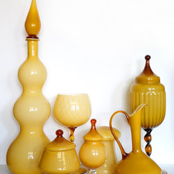 Mid Century Glass - Vases