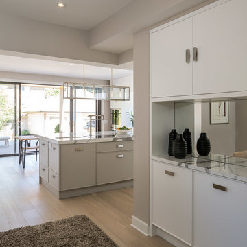 White-Washed & Calcutta | Kitchen | Astro Design, Ottawa Canada