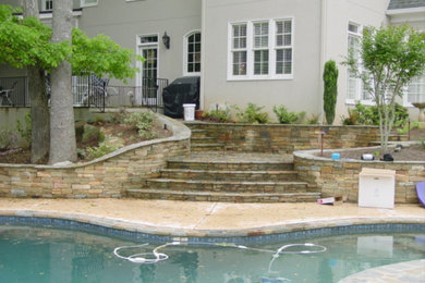 Example of a classic patio design in Atlanta