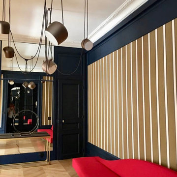 Dès l'entrée, réinventer le style haussmannien.