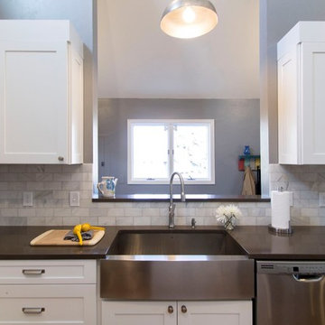 Bright & Vaulted Littleton Kitchen Remodel