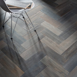 Cheville Herringbone in colour Tenorite. - Engineered Hardwood Flooring