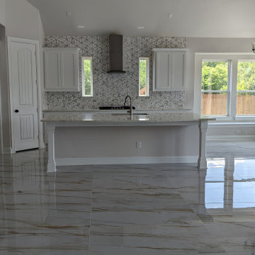 24x48 Caledonia Gold Polished Porcelain Tile