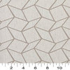 Grey and Off White Geometric Boxes Upholstery Fabric By The Yard