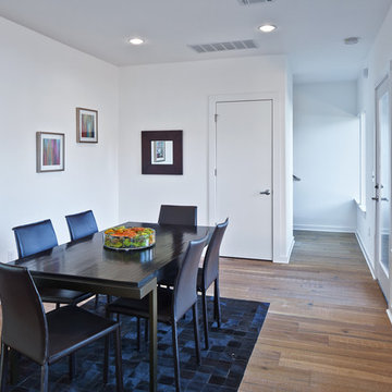 Austin, Texas Condo-Reclaimed Loano White Oak.