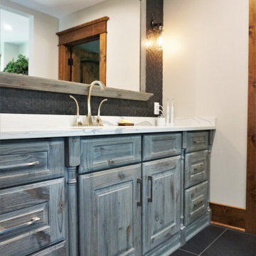Timberbuilt Rustic Master Bath