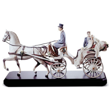 Lladro Bridal Carriage Figurine 01001932