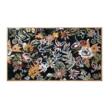 Colorful Abstract Flower Tiles, 24"x39"