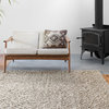 Handwoven Wool Textured Quarry QU-01 Area Rug by Loloi, Stone, 11'6"x15'