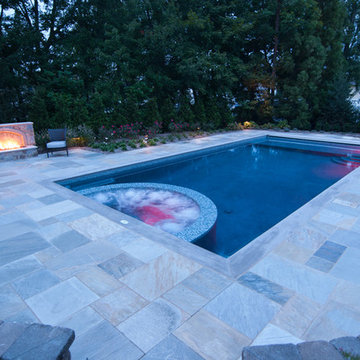 Outdoor Pool Patio Design & Installation Bergen County Northern NJ