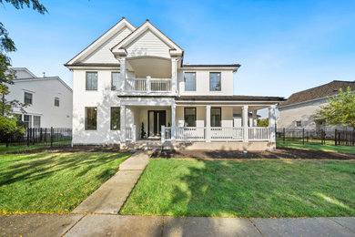 Inspiration for an exterior home remodel in Chicago