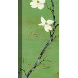 Dogwood on Green - Artwork