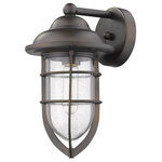 Acclaim Lighting - Acclaim Lighting 1702ORB Dylan 1-Light Wall Light - The sea was at mind during the inception of the DyDylan 1-Light Wall L Oil-Rubbed Bronze *UL: Suitable for wet locations Energy Star Qualified: YES ADA Certified: n/a  *Number of Lights: Lamp: 1-*Wattage:100w Medium Base bulb(s) *Bulb Included:No *Bulb Type:Medium Base *Finish Type:Oil-Rubbed Bronze