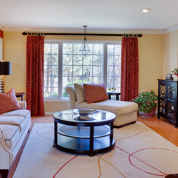 Bringing light into a dark Family Room