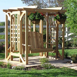 Cedar Pergola Swing Set - Products